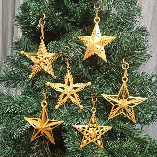 3D file Festive Stars STL Bundle - 20241128 192037 Min 