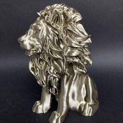 IMG_E3789.JPG Free STL file lion statue・3D printer design to download