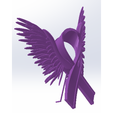 Artifact.PNG Necklace, artifact, pin,and key chain (hero ribbon) for stopping woman abuse