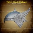 2.jpg Thor Helmet Classic- Fan Art 3D print model