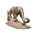 4.png Sculpture Panther Statue