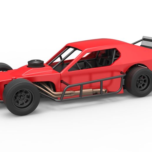 Asphalt Modified stock car Version 2 (1:25 Scale)
