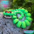 4-3.png Flexi Snake Fidget Toy STL