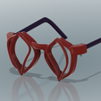 funny-glasses-02-v13-02.png Pussy Funny Glasses 3D PRINTING SUNGLASSES