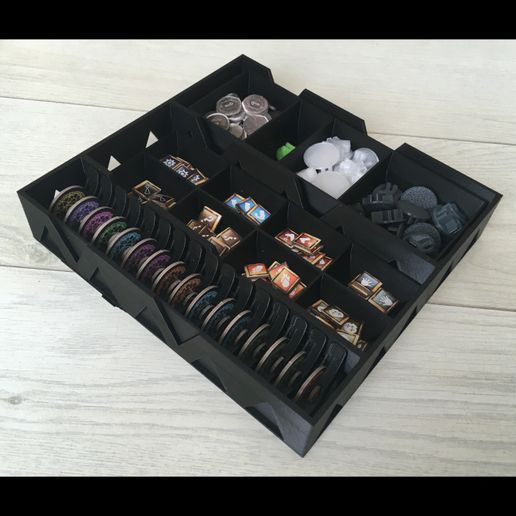 Download free STL file Gloomhaven Token and Stand organizers set • 3D ...