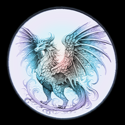 2a.png STL-Datei Regenbogendrache Lithopane - 2・Design zum Herunterladen und 3D-Drucken