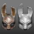 huntress_mask_3d_007.jpg Huntress Mask - Dead By Daylight - Cosplay Mask - Halloween Mask