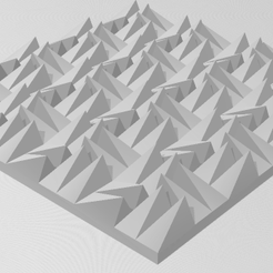3D-Builder-29_1_2022-10_48_34.png Archivo STL Panel acustico・Modelo para descargar y imprimir en 3D