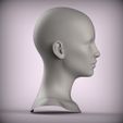 1.10.jpg 22 3D HEAD FACE FEMALE CHARACTER FEMALE TEENAGER PORTRAIT DOLL BJD LOW-POLY 3D MODEL