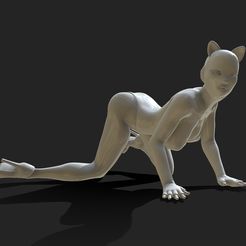 1-2.jpg Download STL file Latex Cat with mask • 3D printing design, Antaress
