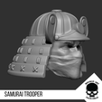 11.png Samurai Trooper Head for 6 inch action figures