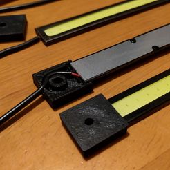 cob_led_mount_01.jpg Free STL file COB LED Strip Mount for 2020 Extrusions・3D printing model to download