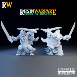 3D Printable Ravenous Hordes - Black Guard Veteran - Free Sample Model by  ResinWarfare