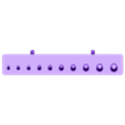 Pegboard_Holder_for_Mini_Wrenches.stl Pegboard Holder for Mini Wrenches (4 - 11 mm)