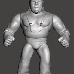 Untitled.png Fichier OBJ wwf wwe aew ecw wcw retro・Design pour imprimante 3D à télécharger