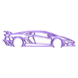 Lanborghini aventador SVG.stl Lamborghini - Aventador SVG
