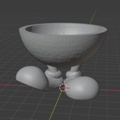 raton1.png STL file Soft boiled egg holder cup Mickey・3D printing design to download