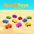 smalltoys-carspack01.jpg STL file SmallToys - Cars pack・3D printable model to download