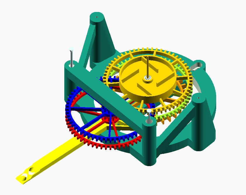 Bild_16.png Archivo STL Reloj de péndulo de 7/14 días con disco indicador・Plan imprimible en 3D para descargar, dflemmig