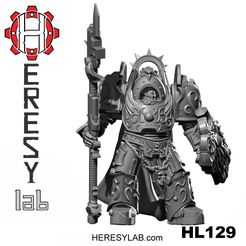 HL129.jpg Fichier STL HL129 HERESYLAB MK1 TERMINATOR ROYAL GUARD 2・Modèle imprimable en 3D à télécharger
