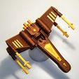 1680241775237.jpeg X WING - 3 Versions! - Print in Place / NO Supports