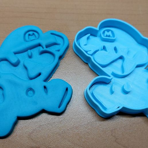 PAPER MARIO COOKIE CUTTER 3D model