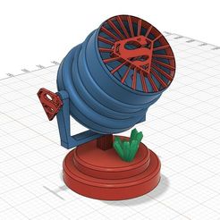 Lampe_Superman.jpg Файл STL Лампа "Супермен・Дизайн 3D принтера для загрузки