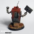 MINIATURES 3D file Vending machine robot・3D printable model to download