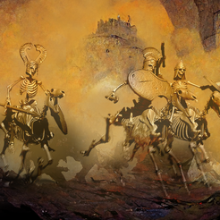 Skeleton-cavalry.png Archivo OBJ Caballería ligera de esqueletos・Diseño para descargar y imprimir en 3D, aryaneire