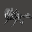 1.png Alien Xenomorph Crusher - Aliens Colonial Marines AVP 3D print model - High Poly STL mesh for 3D printing