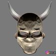 05.JPG Hannya Mask -Satan Mask - Demon Mask for cosplay