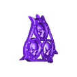 Tri_skull_symbol.stl Plague deamon cauldron