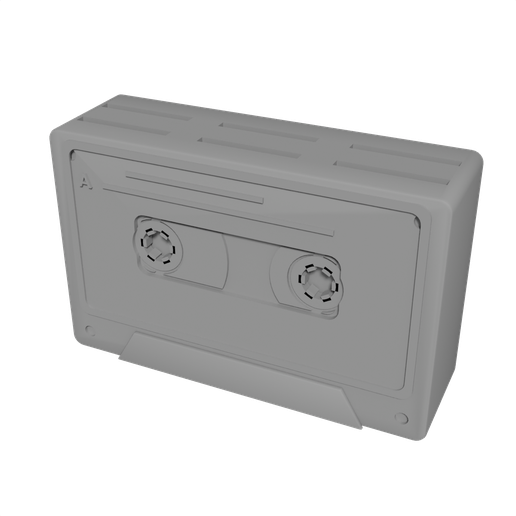 Cassette Tape Memory Card Holder Desk Organiser