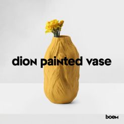 dion.jpg Datei 3D Dion Gemalte Vase・Modell für 3D-Druck zum herunterladen