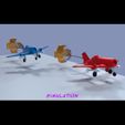 PARACHUTES-12.jpg RED FIGHTING DOG #2 - FUNKO POP AIRPLANE ( Plus)