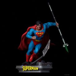 10.jpg STL file Classic Superman STL Model・3D printable model to download
