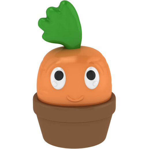 Cute Carrot Character