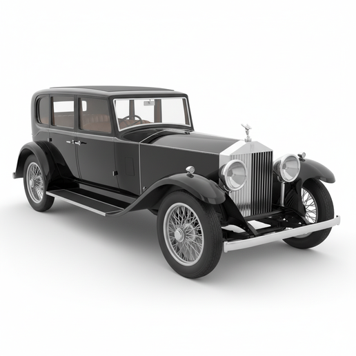 Rolls-Royce Phantom I car miniature STL, printable car, 1:18 car STL, high detail car STL, concept car STL, 1940s car STL, rally car STL, body kit car STL, 1920s car STL, convertible STL, car showroom STL, classic car STL, car wall art STL, jeep style STL