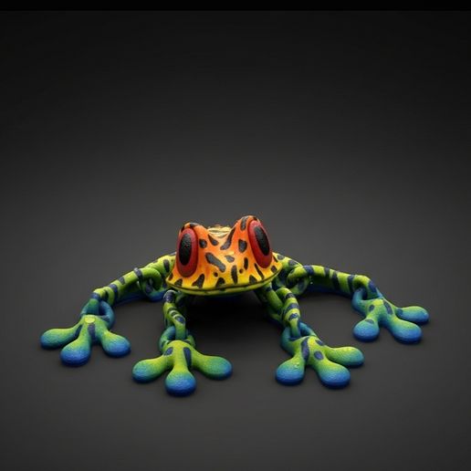 🐸 RANA DEL BOSQUE・Archivo STL para Impresión 3D・Cults