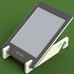 5.JPG Файл STL SUPPORT FOR KINDLE BASIC AND PAPERWHITE (WHITOUT COVER)・Дизайн для загрузки и 3D-печати
