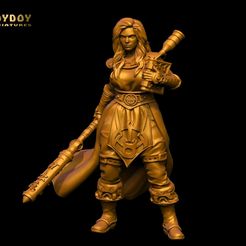 HENDA-LOGO.jpg Fichier STL Henda-Fantasy women vol 4・Objet imprimable en 3D à télécharger