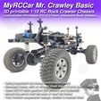 MRCC_MrCrawley_Basic_10.jpg MyRCCar Mr. Crawley Basic. 1/10 RC Rock Crawler Chassis with Customizable Wheelbase from 253 to 313mm