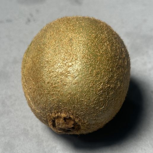 Kiwi – Whole & Two Halves — Laser-Scanned 3D Models (OBJ + STL) by ScanPantry 3D model