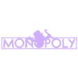 TEXT.stl MONOPOLY LOGO