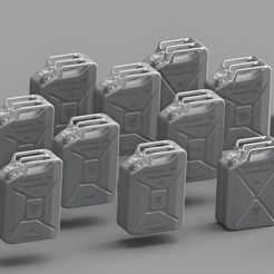 All-cans-v2.jpg STL file 1/35 Wehrmacht jerry can set・3D printing model to download, HomeBrewParts