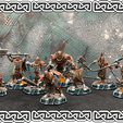 nameplate-painted-group.png WARCRY Warband Nameplates DEATH OSSIARCH BONEREAPERS
