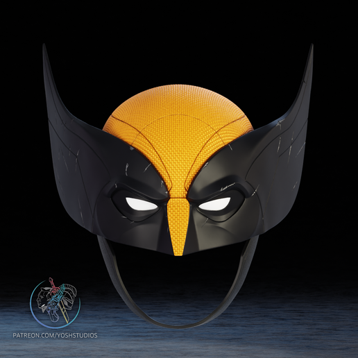 📁 Wolverine Deadpool 3 Mask 3D Print File STL・ STL File for 3D