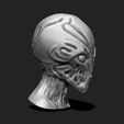 6.jpg Alien Bust 6 - Extraterrestrial Sculpture STL File 3D print
