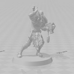 Geraldd.jpg Archivo STL gratis Geralt de Fenris・Modelo para descargar y imprimir en 3D