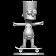 8.png Bart Simpson Skating Naked - The Simpsons